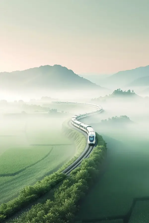 慢火车穿过江南（纪录片·2025）海报 - 探花视频